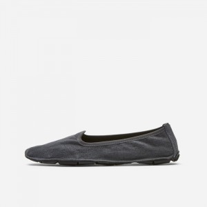 Vibram Hemp Women's One Quarter Grey / Black | TEQDFHI-27