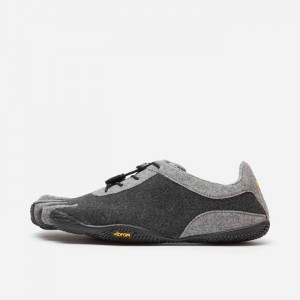 Vibram KSO ECO Wool Men's Training Shoes Grey / Light Grey / Black | DFTHJMG-35