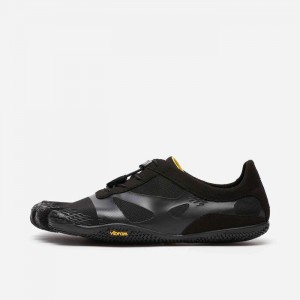 Vibram KSO EVO Men's Training Shoes Black | LQWPXET-78