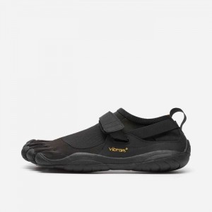 Vibram KSO Men's Training Shoes Black / Black | HNJVFWR-67