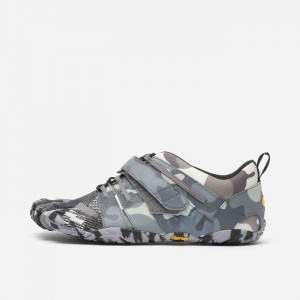 Vibram V-Train 2.0 Men's Training Shoes Grey / Camo | DFQBIUS-02