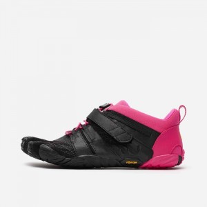 Vibram V-Train 2.0 Women's Training Shoes Black / Pink | LJFCIUQ-82