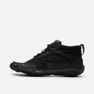 Vibram V-Trek Insulated Men's Lifestyle Shoes Black | ZQBCAPY-51