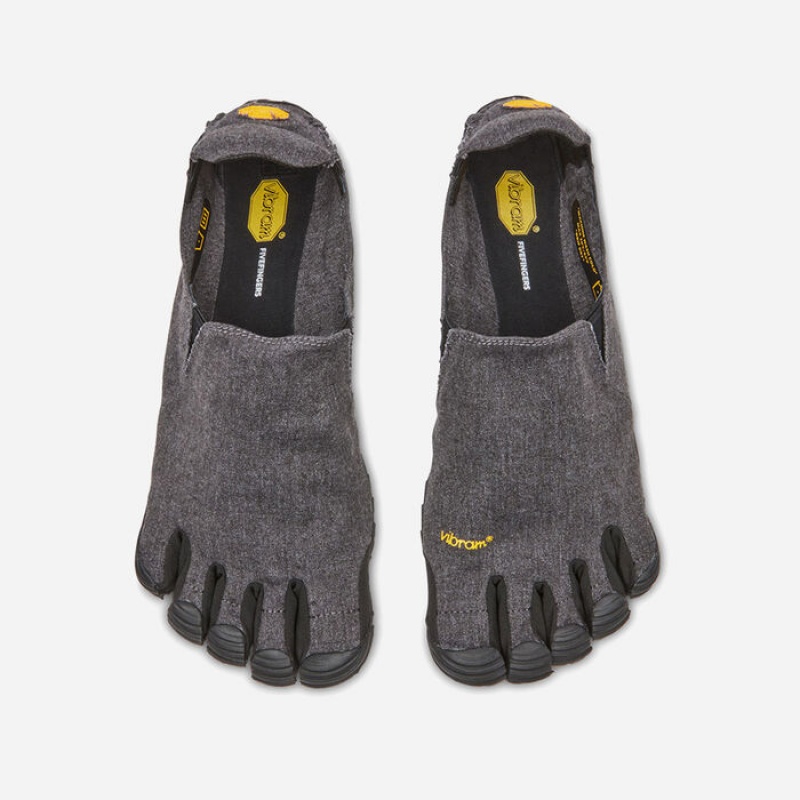 Vibram CVT LB Men's Lifestyle Shoes Grey / Black | NEIDPMK-84