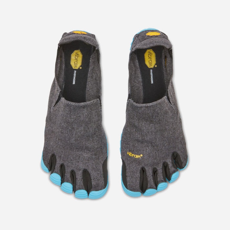 Vibram CVT LB Men's Lifestyle Shoes Grey / Light Blue | NUJYSGB-68