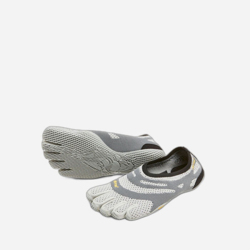 Vibram EL-X Knit Women\'s Training Shoes Grey | XDRHBSQ-95