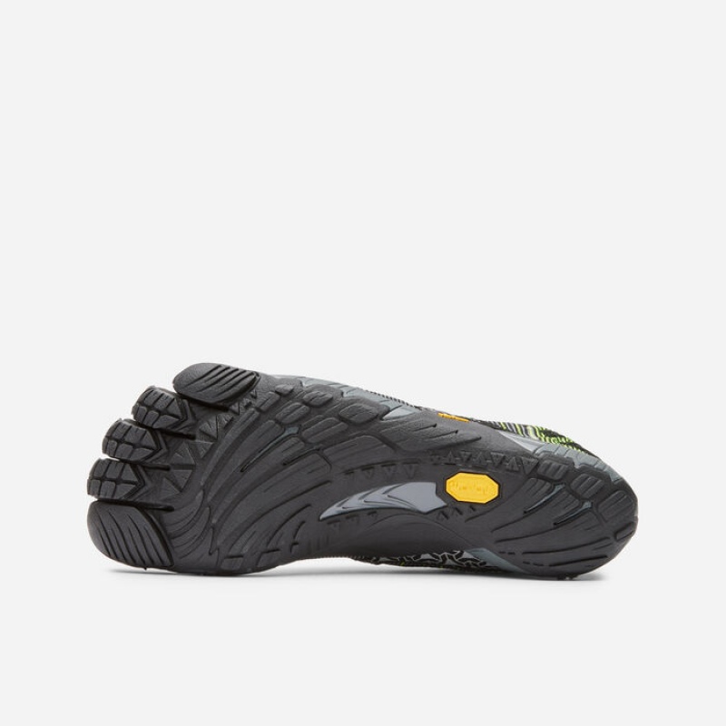 Vibram KMD EVO Men's Training Shoes Black / Yellow | ROLPWJG-17