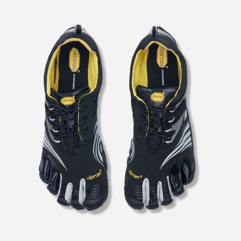 Vibram KMD Sport LS Men's Training Shoes Black / Silver / Grey | BNLWFRT-68