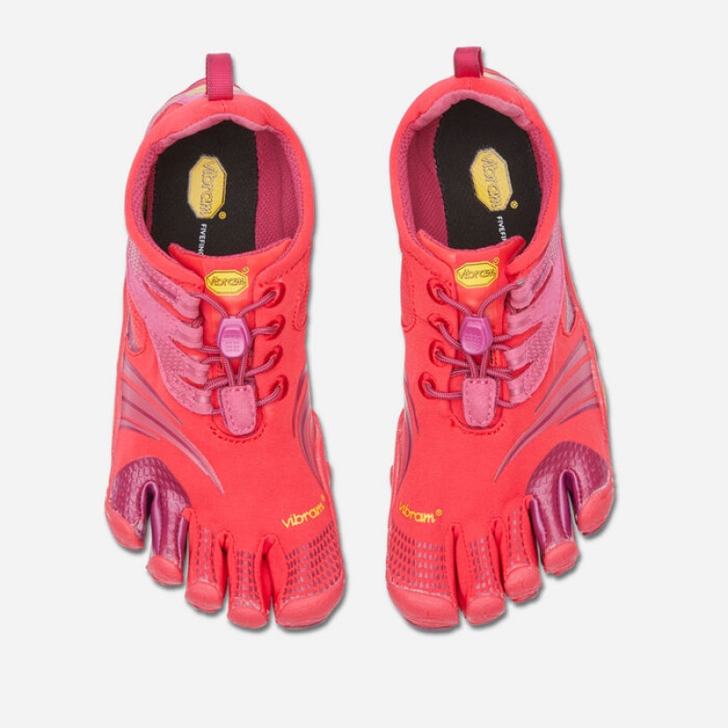 Vibram KMD Sport LS Women's Training Shoes Red / Purple | XNUGVCE-28