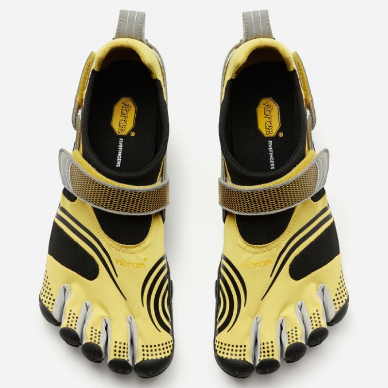 Vibram KMD Sport Women's Training Shoes Yellow / Black / Silver | QAXGDHU-92