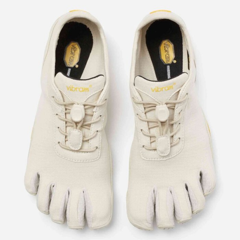 Vibram KSO ECO Women's Lifestyle Shoes Beige | WAFZCVB-48