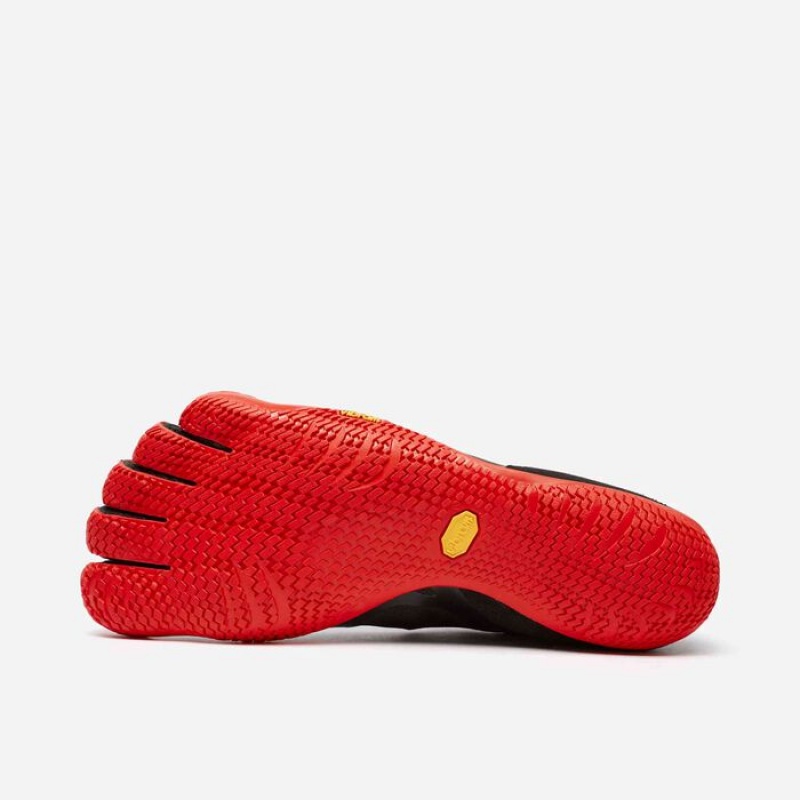 Vibram KSO EVO Men's Training Shoes Black / Red | LESRTMW-64