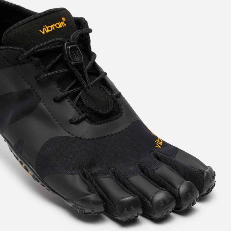 Vibram V-Alpha Men's Hiking Shoes Black | LPMVFRE-61