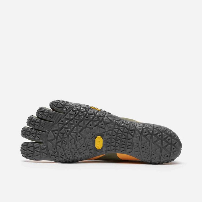 Vibram V-Alpha Military Women's Hiking Shoes Orange / Grey | LAFIHED-64