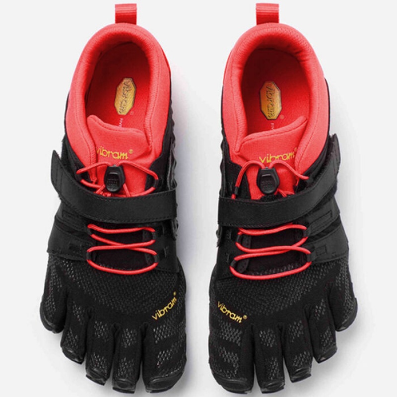 Vibram V-Train 2.0 Men's Training Shoes Black / Red | MWTJZSA-28