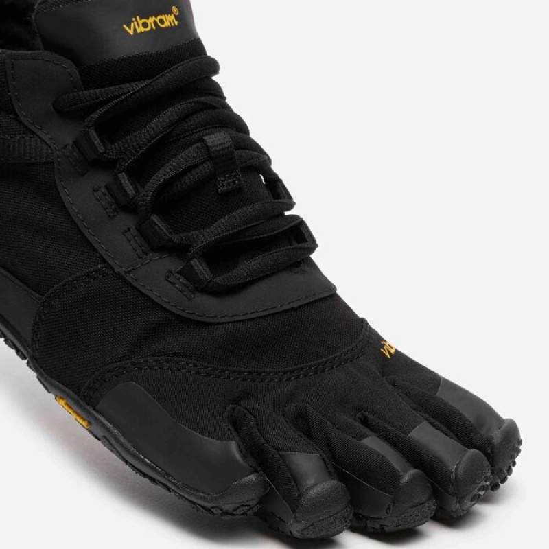 Vibram V-Trek Insulated Men's Hiking Shoes Black | JZHWVON-81